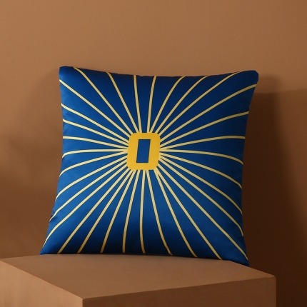 91家纺网 家纺一手货源 找家纺 2022新款丝光棉印花靠垫沙发靠枕午睡办公室汽车抱枕方垫