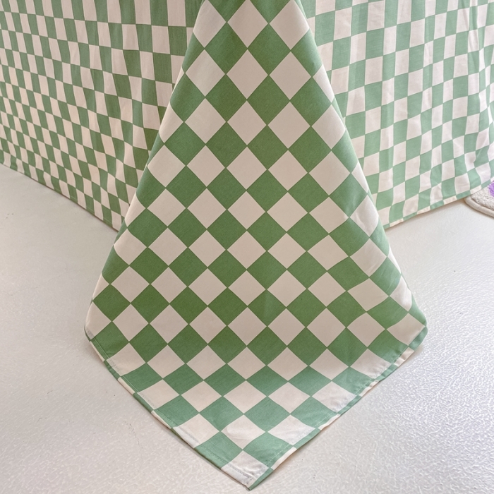 91家纺网 家纺一手货源 找家纺 曼之夏 2022新款全棉清新印花单被套 春夏