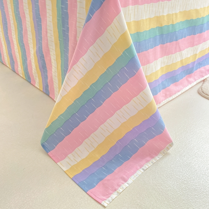 91家纺网 家纺一手货源 找家纺 曼之夏 2022新款全棉清新印花单被套 璐瑶