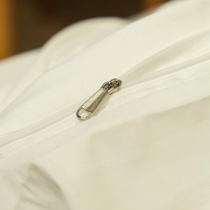 91家纺网 家纺一手货源 找家纺 蓝淋家纺 2022新款纯色简约四件套 白色+藕色