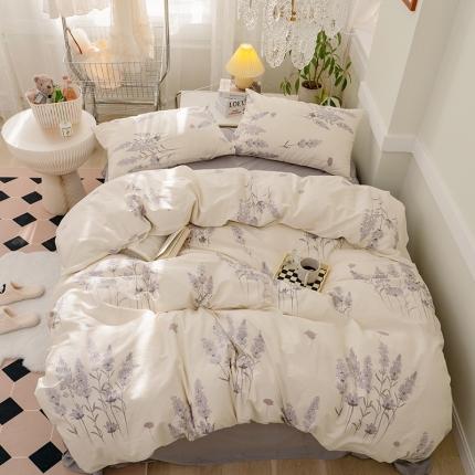 91家纺网 家纺一手货源 找家纺 （总）窝米 2022新款全棉印花活性四件套花卉系列