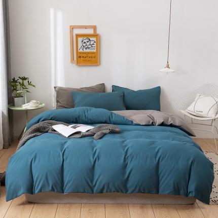 91家纺网 家纺一手货源 找家纺 （总）蓝淋家纺 2022新款活性磨毛单品被套