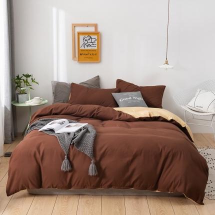 91家纺网 家纺一手货源 找家纺 （总）蓝淋家纺 2022新款活性磨毛单品被套