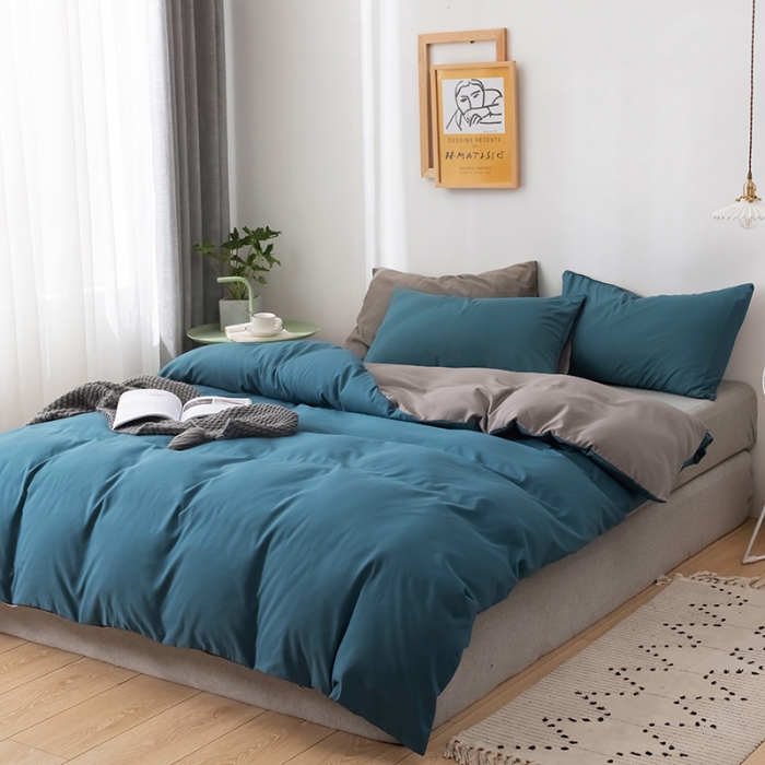 91家纺网 家纺一手货源 找家纺 （总）蓝淋家纺 2022新款活性磨毛单品被套