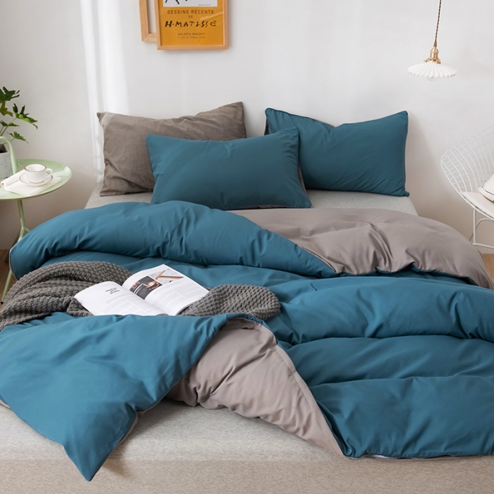 91家纺网 家纺一手货源 找家纺 （总）蓝淋家纺 2022新款活性磨毛单品被套