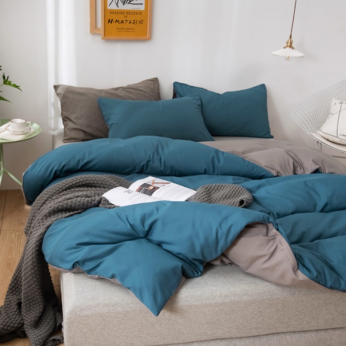 91家纺网 家纺一手货源 找家纺 （总）蓝淋家纺 2022新款活性磨毛单品被套