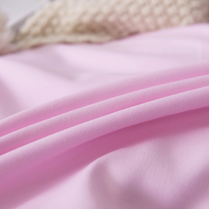 91家纺网 家纺一手货源 找家纺 蓝淋家纺 2022新款活性磨毛单品被套 粉色蓝