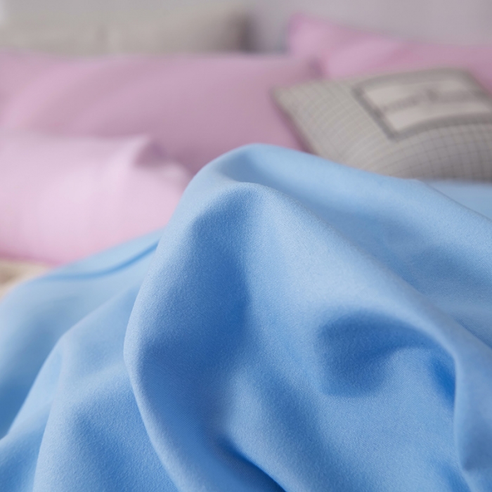 91家纺网 家纺一手货源 找家纺 蓝淋家纺 2022新款活性磨毛单品被套 粉色蓝