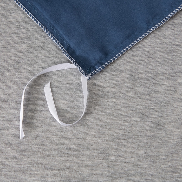 91家纺网 家纺一手货源 找家纺 蓝淋家纺 2022新款活性磨毛单品被套 蓝灰