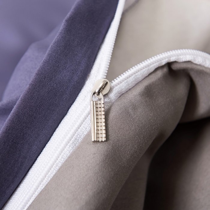 91家纺网 家纺一手货源 找家纺 蓝淋家纺 2022新款活性磨毛单品被套 烟熏紫