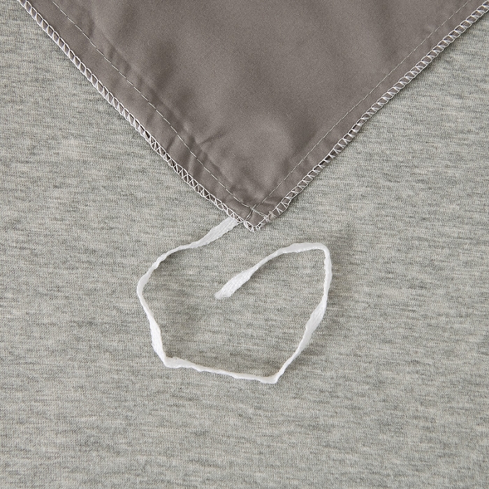 91家纺网 家纺一手货源 找家纺 蓝淋家纺 2022新款活性磨毛单品被套 银灰