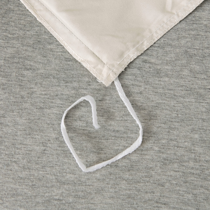 91家纺网 家纺一手货源 找家纺 蓝淋家纺 2022新款活性磨毛单品被套 银灰米