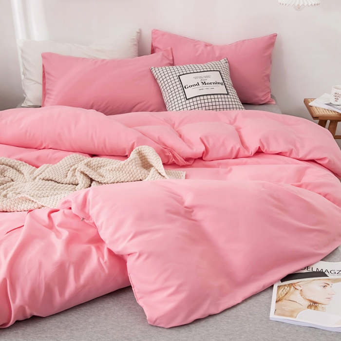 91家纺网 家纺一手货源 找家纺 蓝淋家纺 2022新款活性磨毛单品被套 玉色