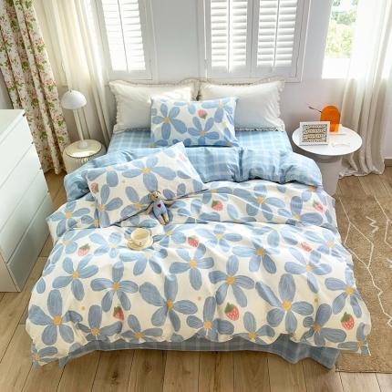 91家纺网 家纺一手货源 找家纺 （总）怡家居 2022春季新款全棉四件套