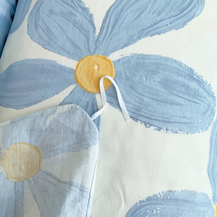 91家纺网 家纺一手货源 找家纺 怡家居 2022春季新款全棉四件套 荷香