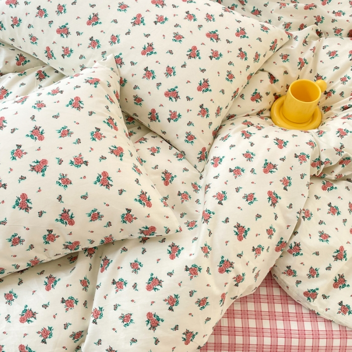 91家纺网 家纺一手货源 找家纺 怡家居 2022春季新款全棉四件套 阑珊