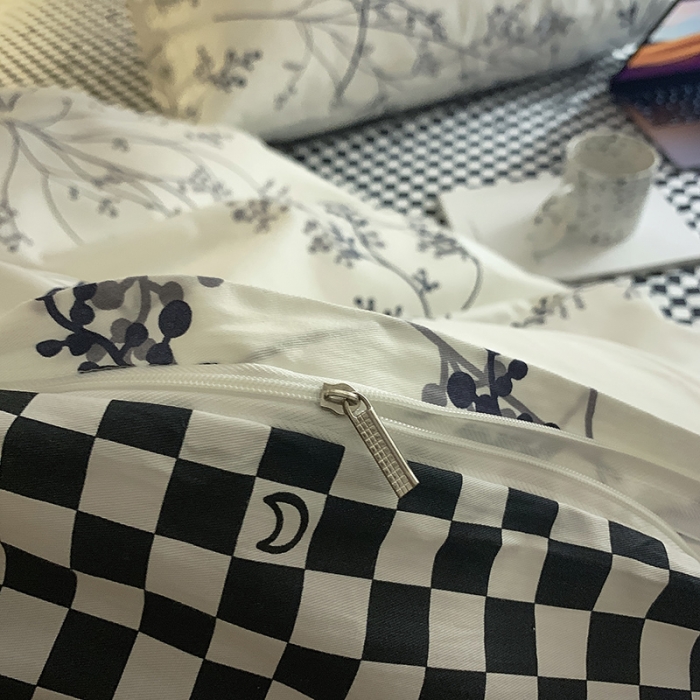 91家纺网 家纺一手货源 找家纺 怡家居 2022春季新款全棉四件套 青翼