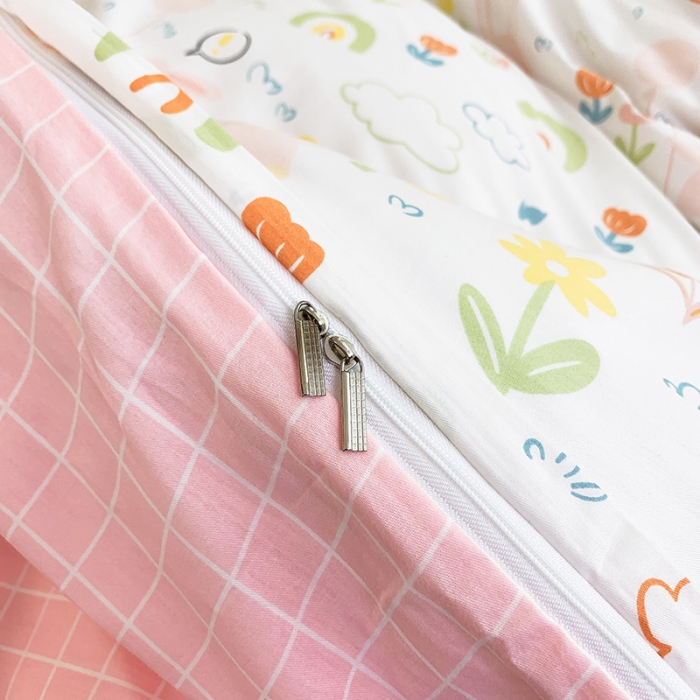 91家纺网 家纺一手货源 找家纺 怡家居 2022春季新款全棉四件套 小青春