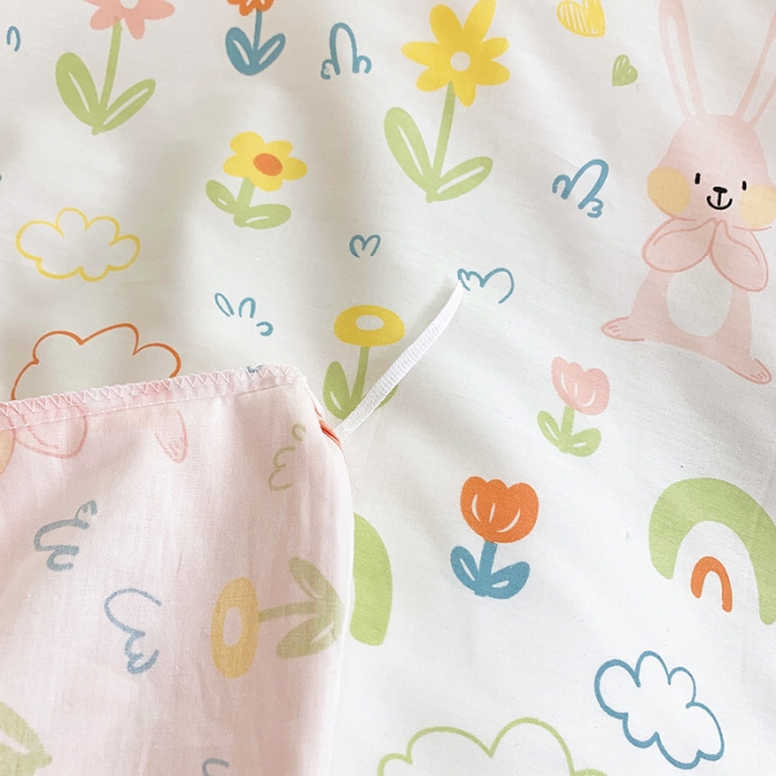 91家纺网 家纺一手货源 找家纺 怡家居 2022春季新款全棉四件套 小青春