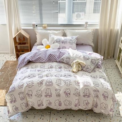 91家纺网 家纺一手货源 找家纺 （总）怡家居 2022春季新款全棉四件套