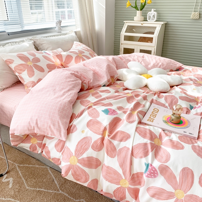 91家纺网 家纺一手货源 找家纺 （总）怡家居 2022春季新款全棉四件套