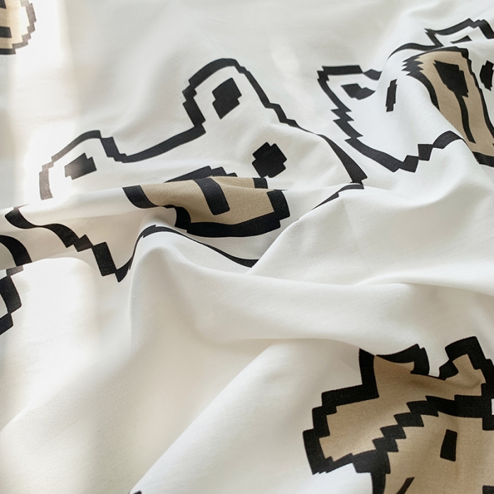 91家纺网 家纺一手货源 找家纺 怡家居 2022春季新款全棉四件套 朵拉