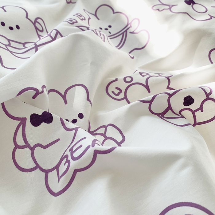 91家纺网 家纺一手货源 找家纺 怡家居 2022春季新款全棉四件套 好朋友