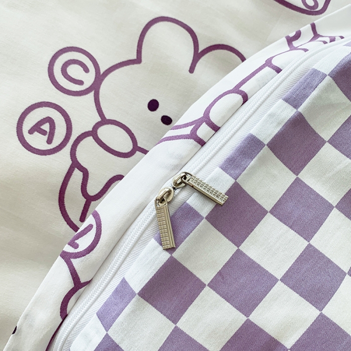 91家纺网 家纺一手货源 找家纺 怡家居 2022春季新款全棉四件套 好朋友