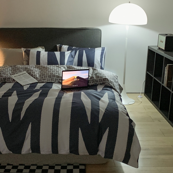 91家纺网 家纺一手货源 找家纺 怡家居 2022春季新款全棉四件套 洛可可