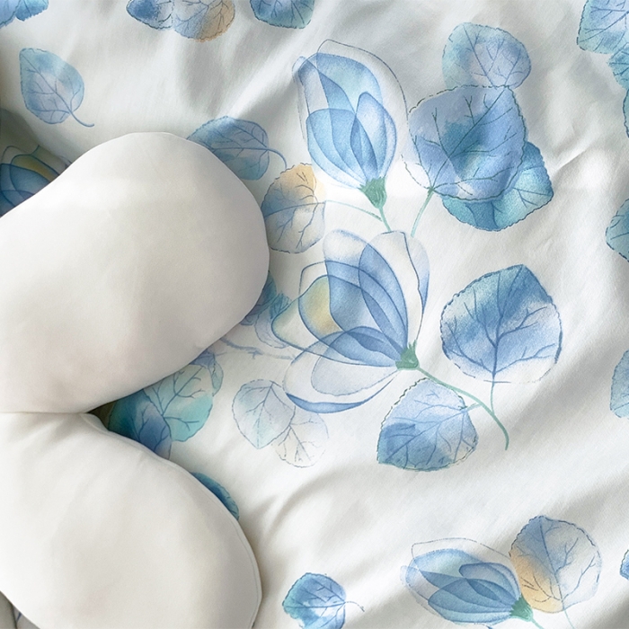 91家纺网 家纺一手货源 找家纺 怡家居 2022春季新款全棉四件套 秋水伊人