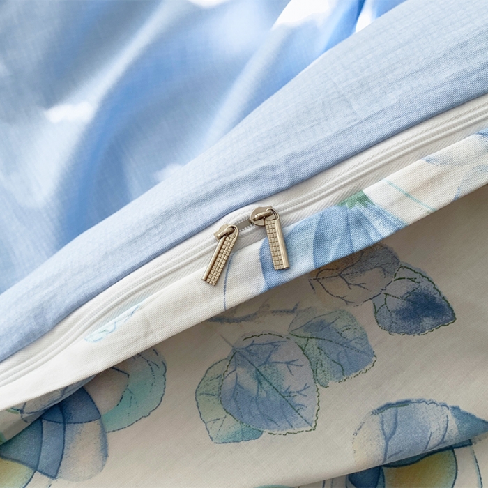 91家纺网 家纺一手货源 找家纺 怡家居 2022春季新款全棉四件套 秋水伊人