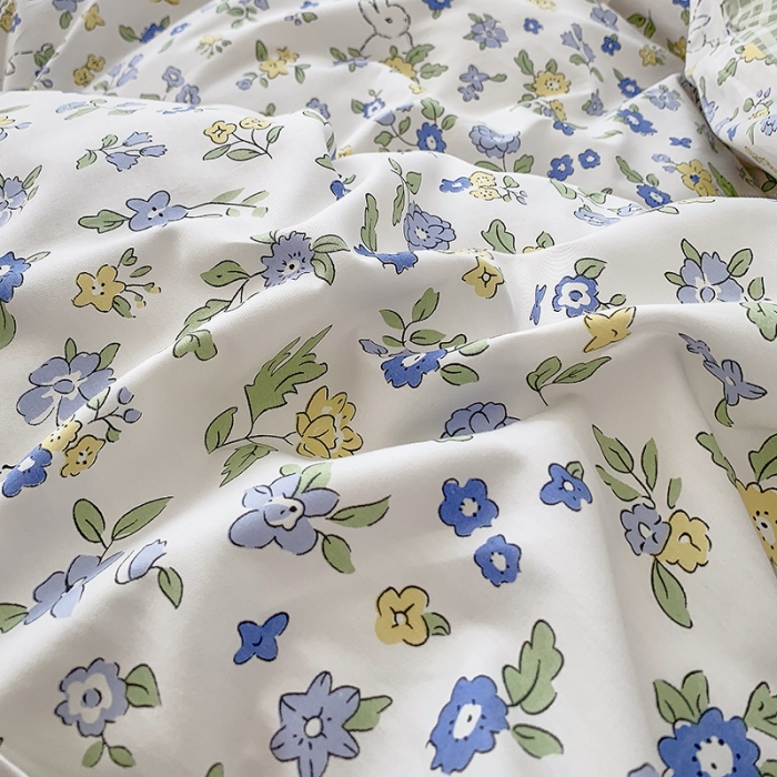 91家纺网 家纺一手货源 找家纺 怡家居 2022春季新款全棉四件套 静待