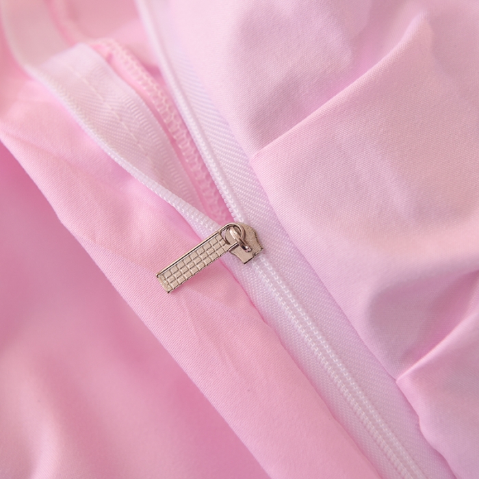 91家纺网 家纺一手货源 找家纺 欧冠 2022新款潮系列爱巢款床裙款刺绣四件套 兰粉