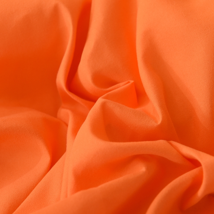 91家纺网 家纺一手货源 找家纺 欧冠 2022新款潮系列爱巢款床裙款刺绣四件套 蜜橙