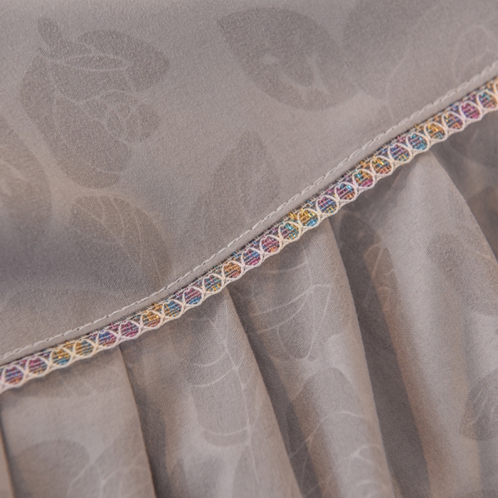 91家纺网 家纺一手货源 找家纺 (总)欧冠 2022新款韩版水洗棉蕾丝玫瑰秘密系列四件套