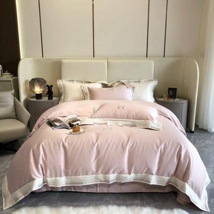 馨蕊 2022春夏新品100支双股长绒棉高定系列-安迪 初夏粉