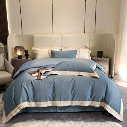 馨蕊 2022春夏新品100支双股长绒棉高定系列-曼哈顿 爱慕蓝