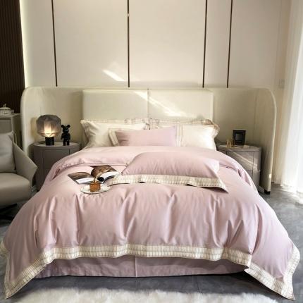 馨蕊 2022春夏新品100支双股长绒棉高定系列-曼哈顿 初夏粉