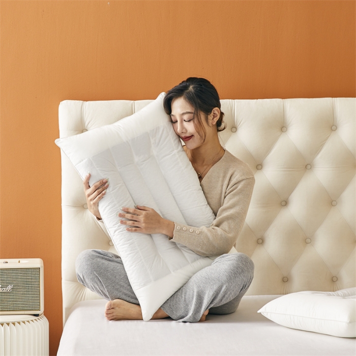 91家纺网 家纺一手货源 找家纺 (总)星芯合 2024新款荞麦护颈枕