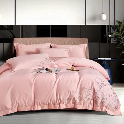 91家纺网 家纺一手货源 找家纺 （总）玖玖爱家纺 2022新款四件套花香雨露