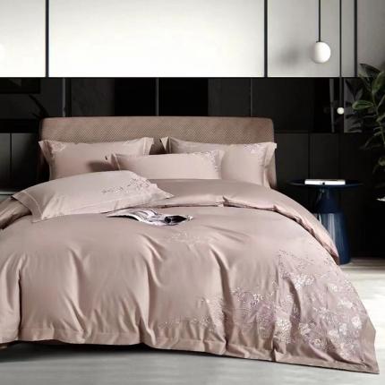 91家纺网 家纺一手货源 找家纺 （总）玖玖爱家纺 2022新款四件套花香雨露