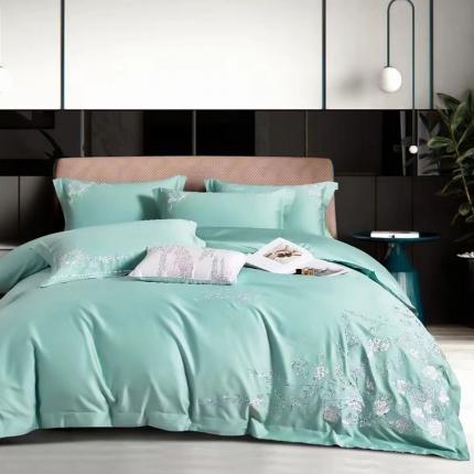 91家纺网 家纺一手货源 找家纺 （总）玖玖爱家纺 2022新款四件套花香雨露