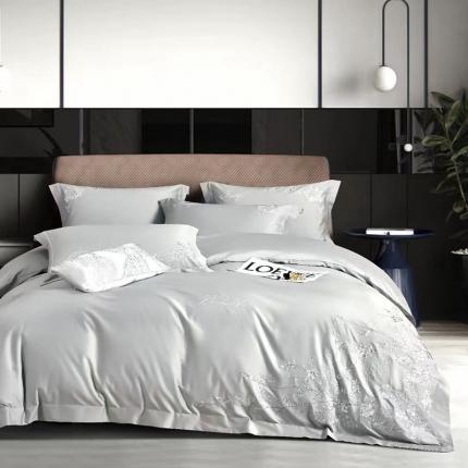 91家纺网 家纺一手货源 找家纺 （总）玖玖爱家纺 2022新款四件套花香雨露