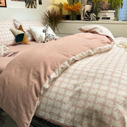 91家纺网 家纺一手货源 找家纺 （总）HL原创 2022春夏新款13070全棉40支四件套