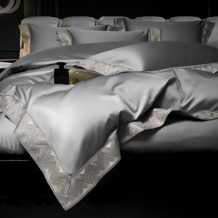 91家纺网 家纺一手货源 找家纺 （总）玖玖爱家纺 2022新款奢华160支四件套罗芙卡