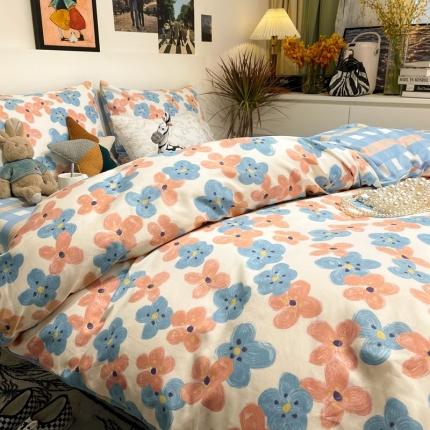 91家纺网 家纺一手货源 找家纺 （总）HL原创 2022春夏新款13070全棉40支四件套