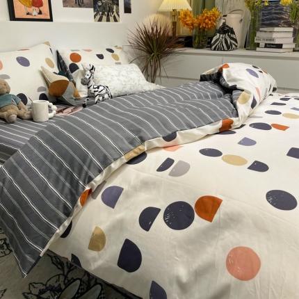 91家纺网 家纺一手货源 找家纺 （总）HL原创 2022春夏新款13070全棉40支四件套