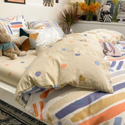 91家纺网 家纺一手货源 找家纺 （总）HL原创 2022春夏新款13070全棉40支四件套