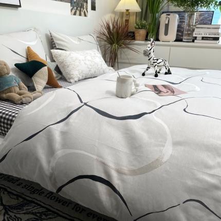 91家纺网 家纺一手货源 找家纺 （总）HL原创 2022春夏新款13070全棉40支四件套