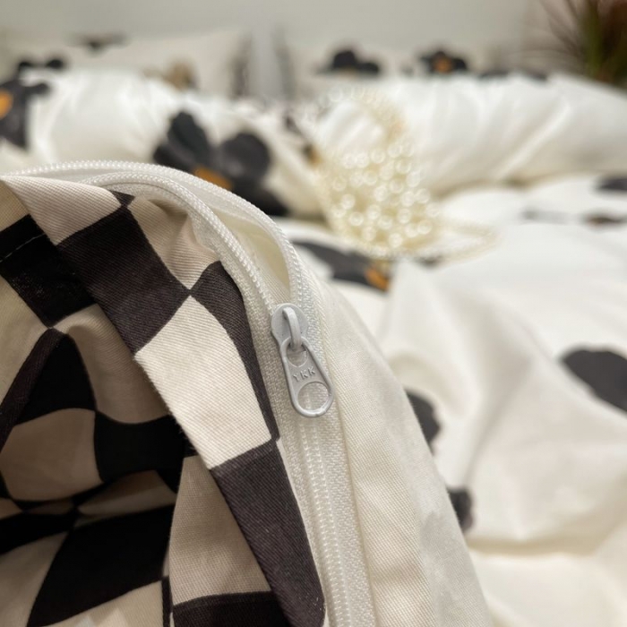 91家纺网 家纺一手货源 找家纺 HL原创 2022春夏新款13070全棉40支四件套 晚霞